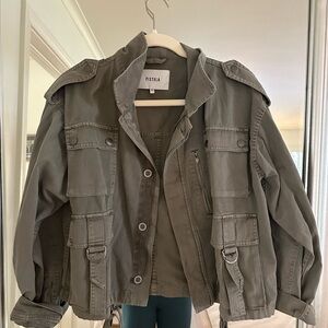 Pistola Charcoal Utility Jacket